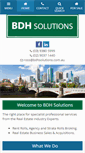 Mobile Screenshot of bdhsolutions.com.au